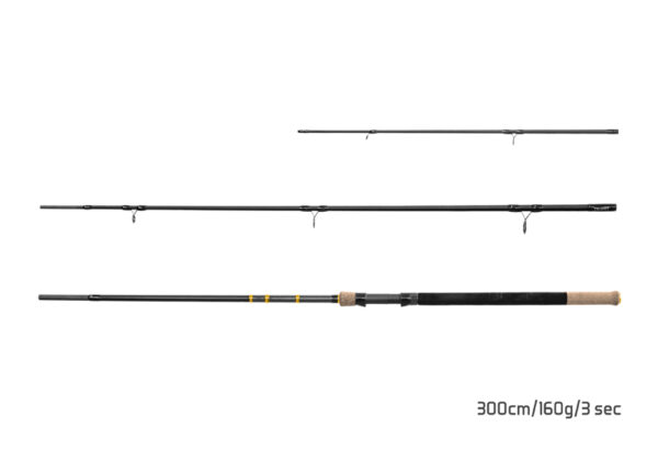 Delphin RIVER Trophy NXT + 4 Spitzen300cm/160g/3 Teile – Bild 2