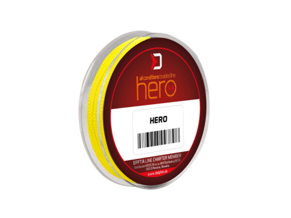 Delphin HERO 4 / fluo gelb0,12mm 8,2kg 15m
