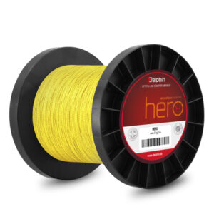 Delphin HERO 4 / Fluo gelb0,12mm 8,2kg 1000m