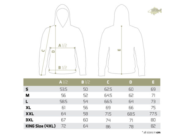 Kapuzenpullover Delphin TACKLE KarpfenXL – Bild 5