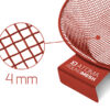 Delphin ATOMA RoundMESH Futtersieb33cm/4mm – Bild 2