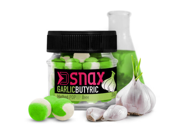 D SNAX POP Köder 8mm/20gKnoblauch-Butyric