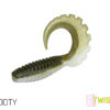 Gummiköder Delphin TWISTA UVs / 5St.8cm/YELLA – Bild 3