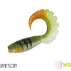 Gummiköder Delphin TWISTA UVs / 5St.8cm/YELLA – Bild 7