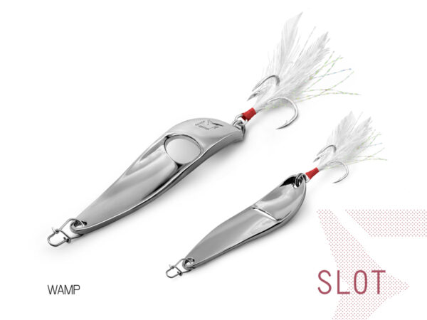Blinker Delphin SLOT15g AURO hook #4 – Bild 2