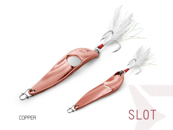 Blinker Delphin SLOT15g AURO hook #4 – Bild 4