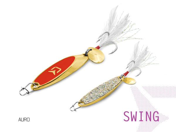 Blinker Delphin SWING15g COPPER hook #6 – Bild 3