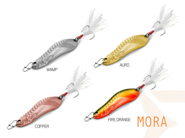 Blinker Delphin MORA30g COPPER hook #4