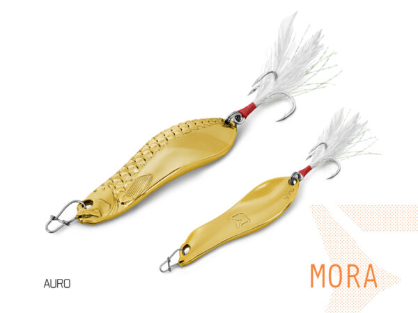 Blinker Delphin MORA30g COPPER hook #4 – Bild 3