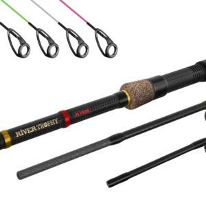 Delphin RIVER Trophy NXT X-TREME + 4 Spitzen400cm/250g/3 Teile