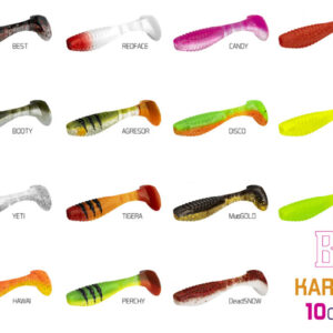 TOP-Set Delphin KARMA UVs / 5St.10cm / Perchy + Redface + Candy + Hawai + Best
