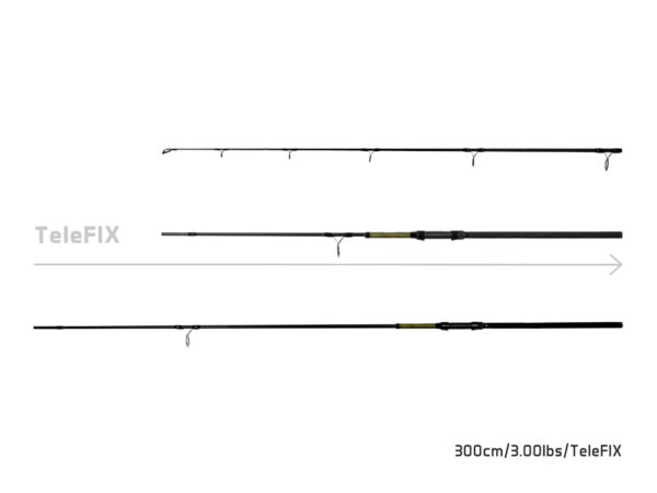 Delphin STALX300cm/3.25lbs/TeleFIX – Bild 3