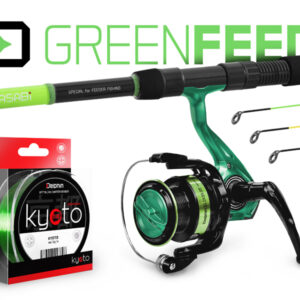 Delphin GreenFEED Feeder Set300cm/100g + 3T + 0,261mm