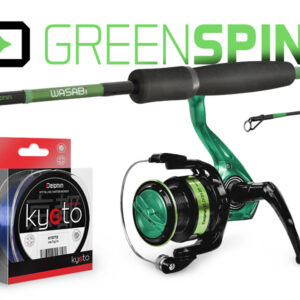 Delphin GreenSPIN Spinn-Set180cm/30g + 2T + 0,261mm