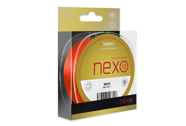 Delphin NEXO 8 / fluo orange0,16mm 9,9kg 300m