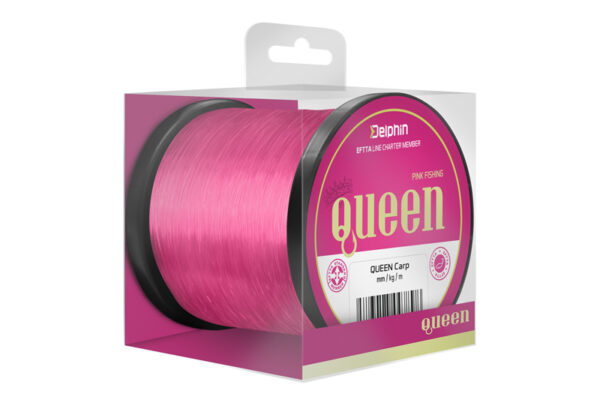 Delphin QUEEN Carp / rosa0,35mm 9,1kg 600m