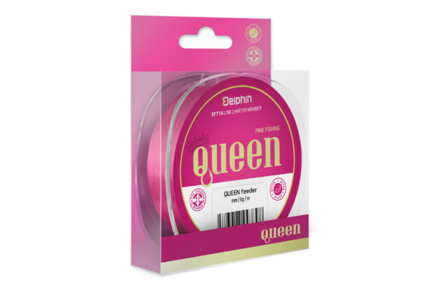Delphin QUEEN Feeder / rosa0,28mm 5,9kg 300m