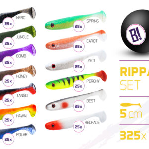 Köder Set BOMB Rippa 5cm / 325 St.5cm