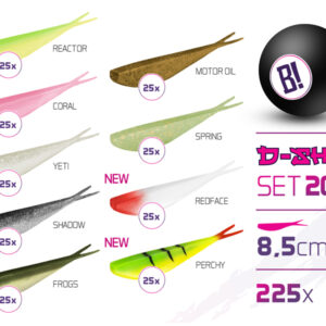 Köder Set BOMB D-SHOT 2022 8,5cm / 225 St.8,5cm