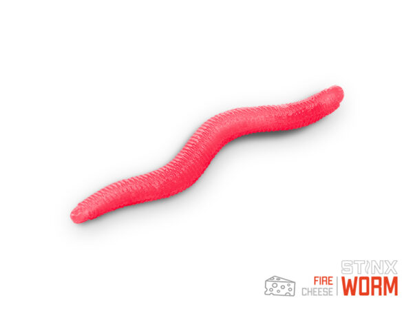 Gummiköder Delphin B! StinxWORM Garlic / 50 St.4cm / BLOODY - Image 3