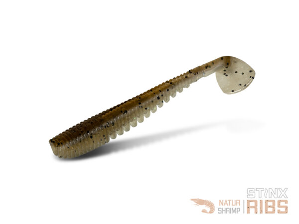 Gummiköder Delphin B! StinxRIBS Shrimp / 20 St.5cm / JERKY - Image 2