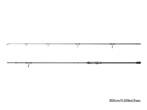 Delphin Opium BlacxCARP 3G TechnoCORK12ft/360cm/3,50lbs/2St. – Bild 3