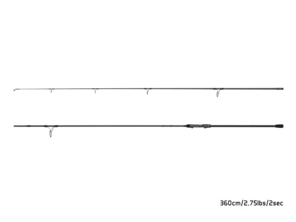 Delphin Opium BlacxCARP 3G TechnoCORK12ft/360cm/3,50lbs/2St. – Bild 4