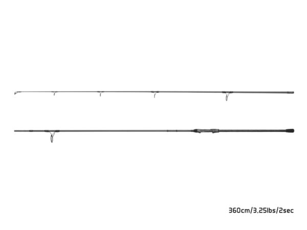 Delphin Opium BlacxCARP 3G TechnoCORK12ft/360cm/3,50lbs/2St. – Bild 6