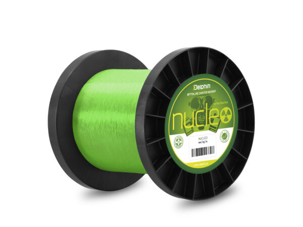 Karpfenangelschnur NUCLEO / fluo grün0,30mm 7,7kg 20000m