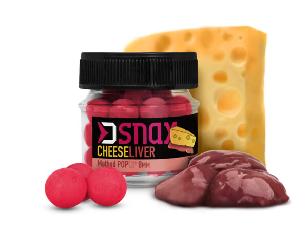 D SNAX POP Köder 10mm/20gKäse-Leber