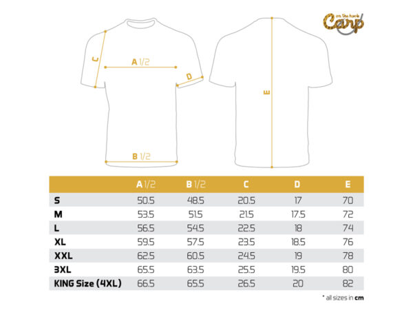 T-Shirt Delphin CARP on the hook!XXXL – Bild 4