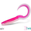 Gummiköder Delphin TwistaX Eeltail UVs / 5St.15cm/DISCO – Bild 11