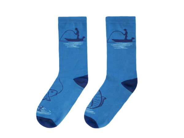 Socken Delphin FISHING41-46 – Bild 2