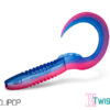 Gummiköder Delphin TwistaX Eeltail UVs / 5St.6cm/YETI – Bild 6