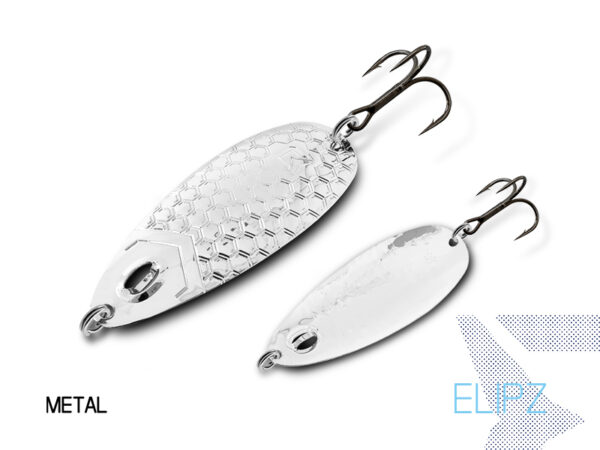 Delphin ELIPZ FullSCALE Spoon12g TROUTY Hook #2 – Bild 2