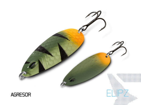Delphin ELIPZ FullSCALE Spoon12g TROUTY Hook #2 – Bild 6