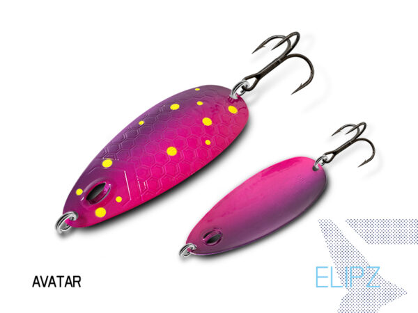 Delphin ELIPZ FullSCALE Spoon12g TROUTY Hook #2 – Bild 10