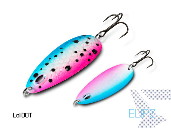Delphin ELIPZ FullSCALE Spoon12g TROUTY Hook #2 – Bild 11