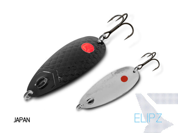 Delphin ELIPZ FullSCALE Spoon12g TROUTY Hook #2 – Bild 13