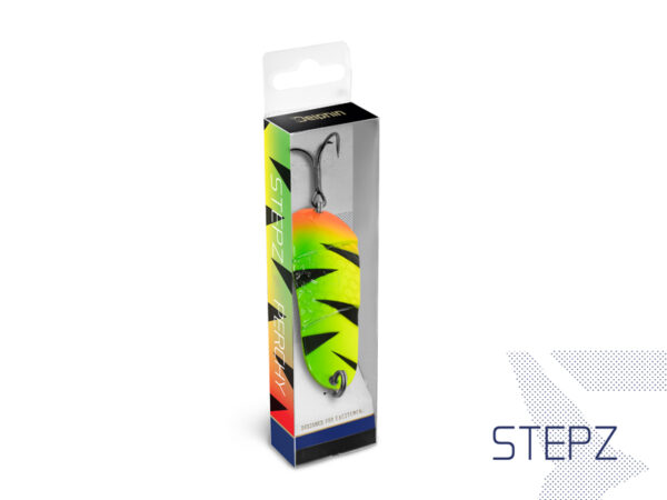 Delphin STEPZ StripSCALE Spoon10g AGRESOR Hook #2 – Bild 14