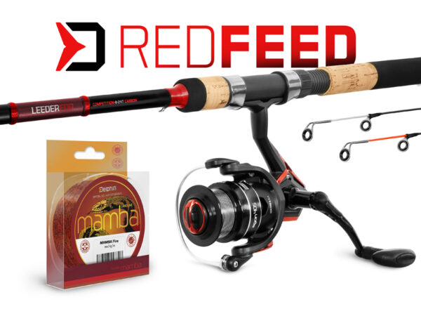 Delphin RedFEED Feeder-Set360cm + 4T + 0,23mm