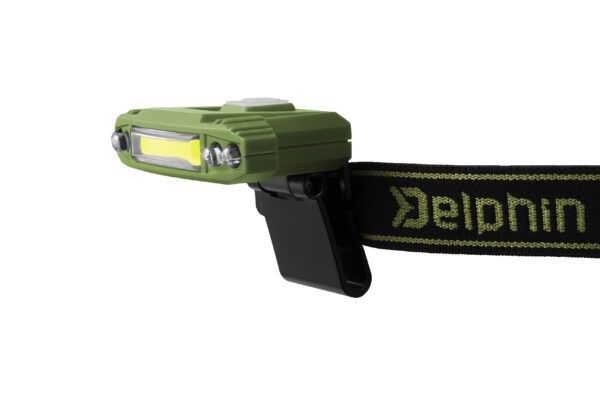 Delphin RAZOR USB UC Stirnlampe – Bild 2