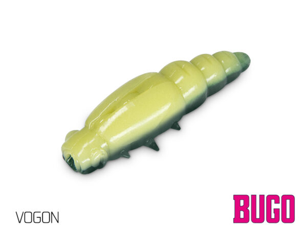 Künstliche Larve Delphin BUGO Cheese / 15 Stück4cm / PINKY – Bild 4