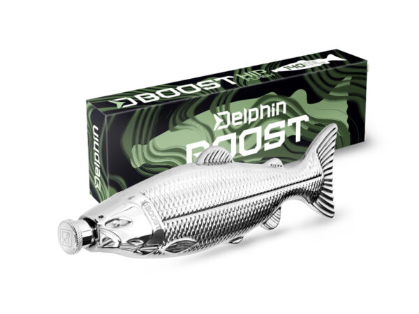 Delphin BOOST Edelstahl-Flachmann140ml – Bild 4