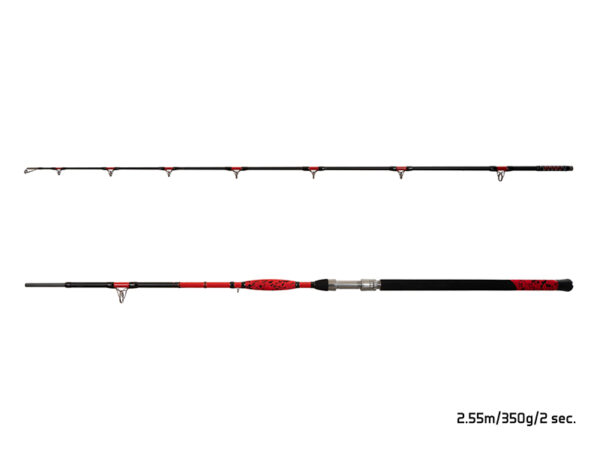 Delphin DANGER CatFISH255cm/350g/2Teile – Bild 2