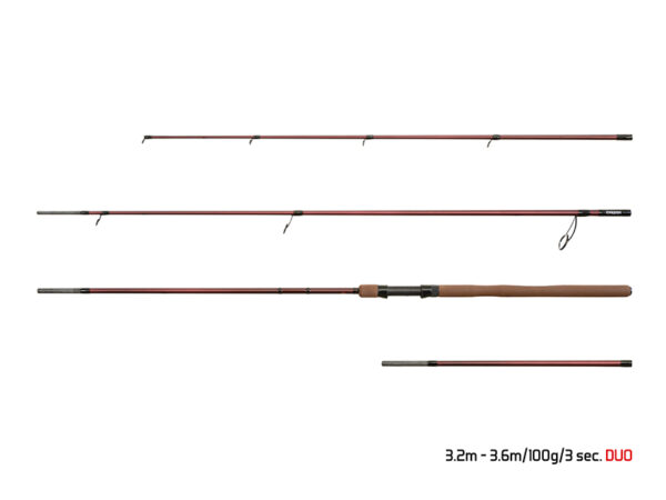 Delphin MAGMA LEGEND4RY Duo320-360cm/100g/3Teile – Bild 2