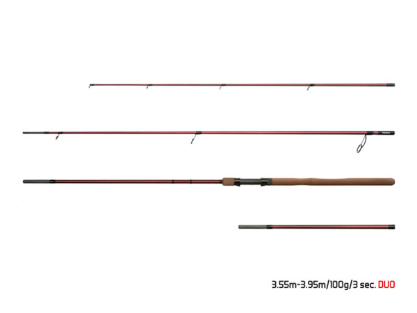 Delphin MAGMA LEGEND4RY Duo320-360cm/100g/3Teile – Bild 3