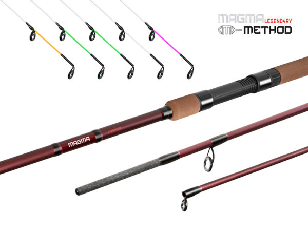 Delphin MAGMA LEGEND4RY Method360cm/215g/3Teile