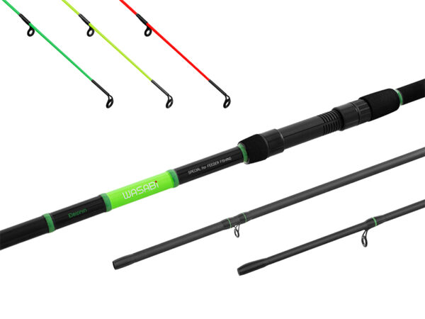 Delphin WASABI Feeder NXT300cm/100g/3 Teile