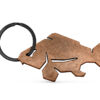 Delphin CARPENER Schlüsselanhänger mit dem FlaschenöffnerBronze